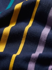 Seasalt Cornwall Black 100% Organic Cotton Multi Sailor Top - Image 5 of 5