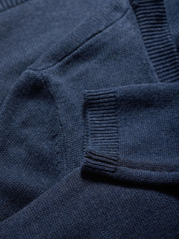 Seasalt Cornwall Blue Riverboat Long 100% Cotton Cardigan - Image 5 of 5 Seasalt Cornwall Blue Riverboat Long 100% Cotton Cardigan - Image 5 of 5