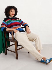 Seasalt Cornwall Black Multi Thorn Berry Jumper - Image 3 of 3