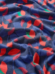 Seasalt Cornwall Blue Multi Risso Jersey Top - Image 5 of 5