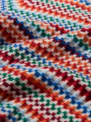 Seasalt Cornwall Red/Blue Multi Wall Penny Merino Dress - Image 5 of 5