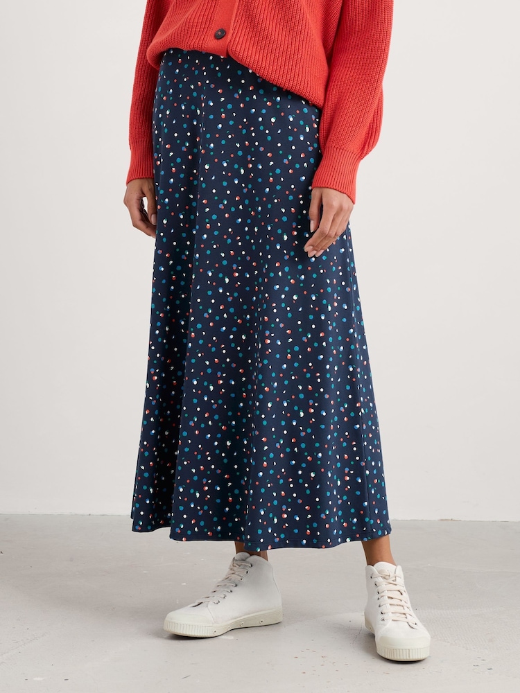 Seasalt Cornwall Blue Ankle Length Skirt - Image 1 of 5