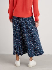 Seasalt Cornwall Blue Ankle Length Skirt - Image 2 of 5