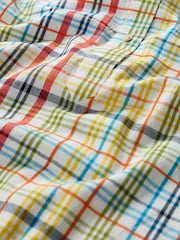 Seasalt Cornwall Red/Yellow Rose Garden Yarn Dyed Check 100% Cotton Tunics - Image 5 of 5
