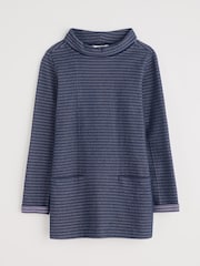 Seasalt Cornwall 100% Cotton Mawgan Porth Jacquard Jersey Tunic - Imagen 4 de 5