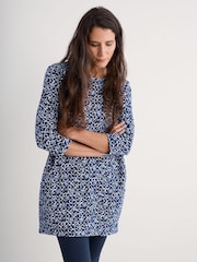 Seasalt Cornwall Shore Foraging Printed 100% Cotton Tunic - Imagen 1 de 5