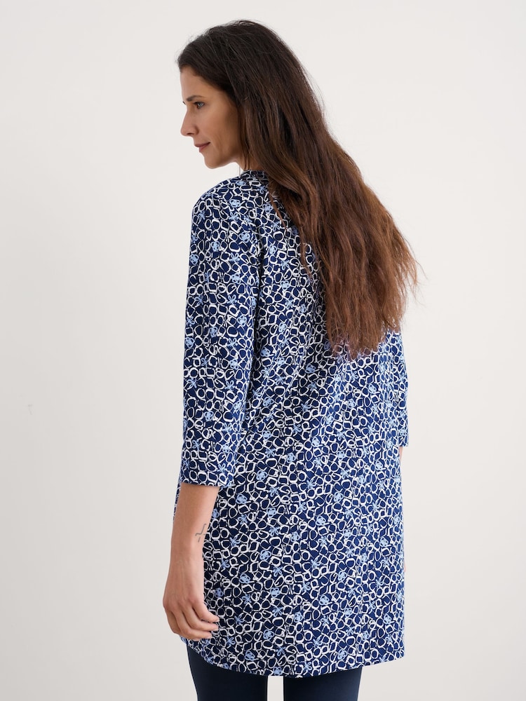Seasalt Cornwall Shore Foraging Printed 100% Cotton Tunic - Imagen 2 de 5
