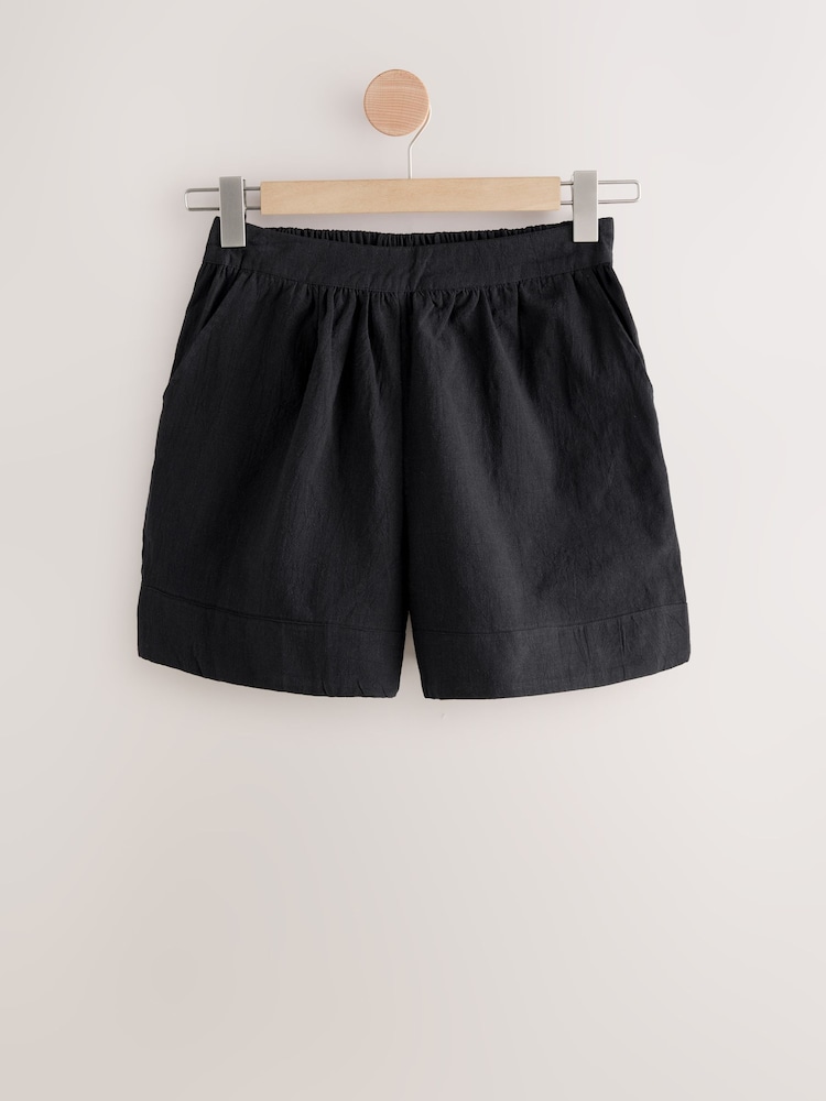 Black Summer Beach Shorts - Image 4 of 6