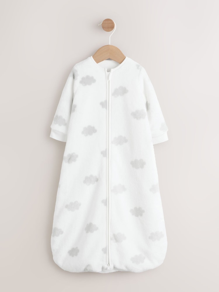 Grey Cloud 2.5 TOG Fleece Baby Sleep Bag - Image 1 of 10