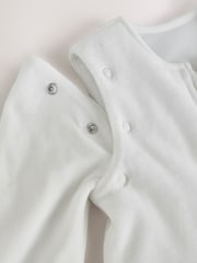 White Bear Velour 2.5 TOG Removable Sleeve Baby Sleep Bag - Image 9 of 9