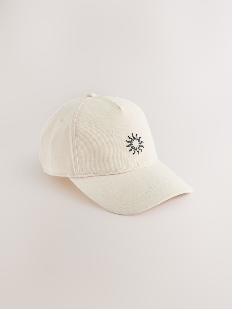 Rust Ecru Embroidery Cap 2 Pack - Image 6 of 8