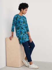 Seasalt Cornwall 100% Cotton Shore Foraging Printed Tunic - Bild 3 von 5