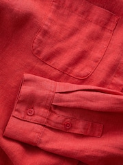 Rojo - Seasalt Cornwall Hazel Branch 100% Linen Shirt - Imagen 5 de 5