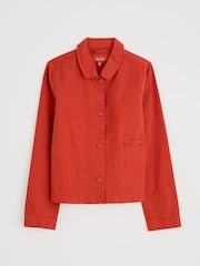 Seasalt Cornwall Orange Coombe Lane Jacket Dark Cinnamon - Image 4 of 5