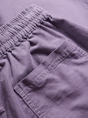 Seasalt Cornwall Purple 100% Cotton Dayby Corduroy Trousers - Image 5 of 5