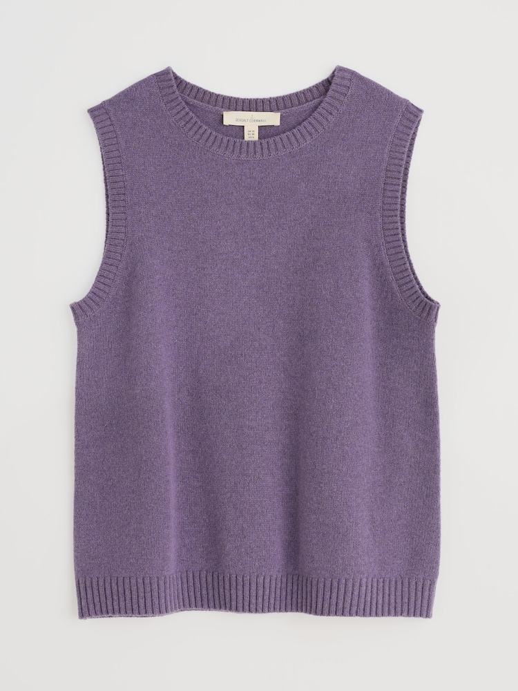 Camiseta sin mangas de punto East View de Seasalt Cornwall - Imagen 5 de 5