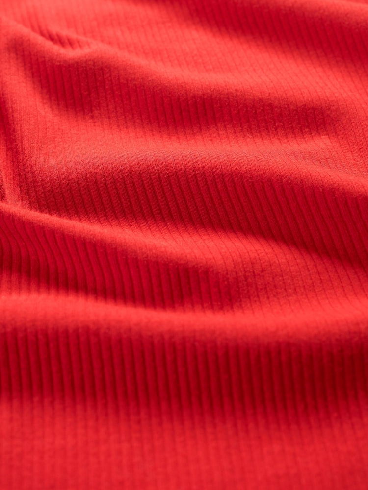 Seasalt Cornwall Red Hazel Rib Top in Jersey - Image 5 of 5 Seasalt Cornwall Red Hazel Rib Top in Jersey - Image 5 of 5