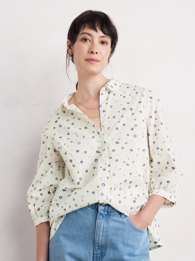 Seasalt Cornwall – Hope Cottage – Bluse aus 100 % Bio-Baumwolle - Bild 1 von 5