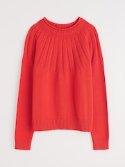 Seasalt Cornwall Red Stone Chat 100% Organic Cotton Jumper - Image 4 of 5