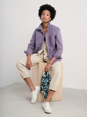 Seasalt Cornwall Long Field 100% Cotton Worker Jacket - Imagen 1 de 5