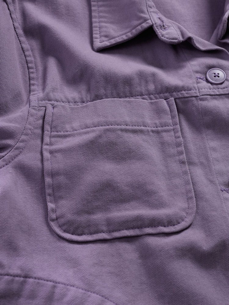 Seasalt Cornwall Long Field 100% Cotton Worker Jacket - Imagen 5 de 5