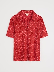 Naranja - Seasalt Cornwall Misty Sky Short Sleeve Jersey Shirt - Imagen 4 de 5