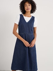 Seasalt Cornwall Blue Tall Audrey Dress - Image 1 of 5