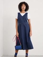 Seasalt Cornwall Blue Tall Audrey Dress - Image 3 of 5