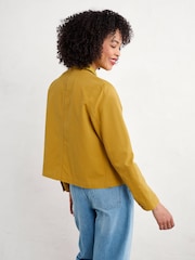 Seasalt Cornwall Yellow Coombe Lane Jacket Dark Cinnamon - Image 2 of 5