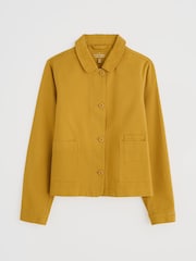 Seasalt Cornwall Yellow Coombe Lane Jacket Dark Cinnamon - Image 4 of 5