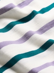 Seasalt Cornwall Purple Purple Sailor Top - Image 5 of 5