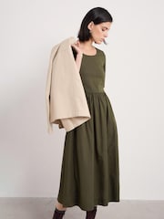 Seasalt Cornwall Green Tall Madder Rich Above Ankle Dress - Image 1 of 5