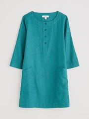 Seasalt Cornwall Blue Lighthouse Rock 3/4 Sleeve Tunic - Image 4 of 5