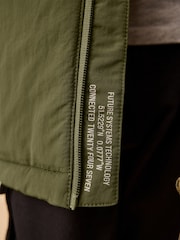 Khaki Green Shower Resistant Inner Wadded Coat (3-16yrs) - Image 10 of 10