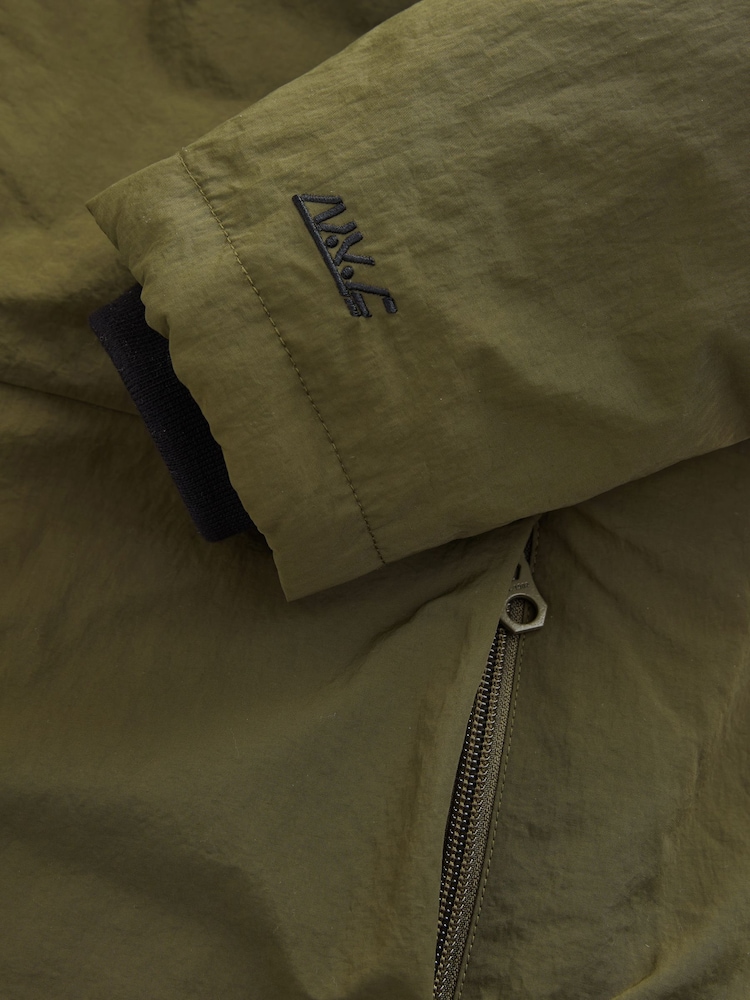 Khaki Green Shower Resistant Inner Wadded Coat (3-16yrs) - Image 9 of 9