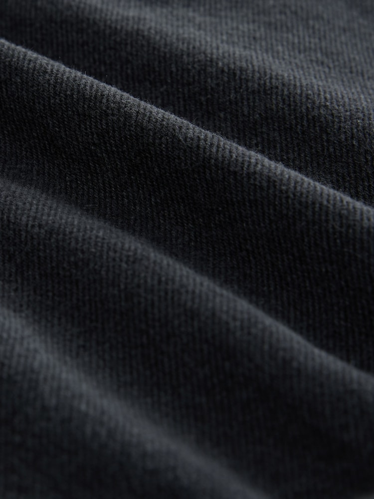 Black Denim Mini 100% Cotton Skirt - Image 3 of 3