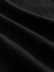 Washed Black Denim 100% Cotton T-Shirt - Image 2 of 3