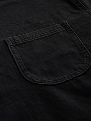 Washed Black Denim 100% Cotton T-Shirt - Image 3 of 3