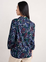 Seasalt Cornwall Embrace 3/4 Sleeve Jersey Shirt - Imagen 2 de 5