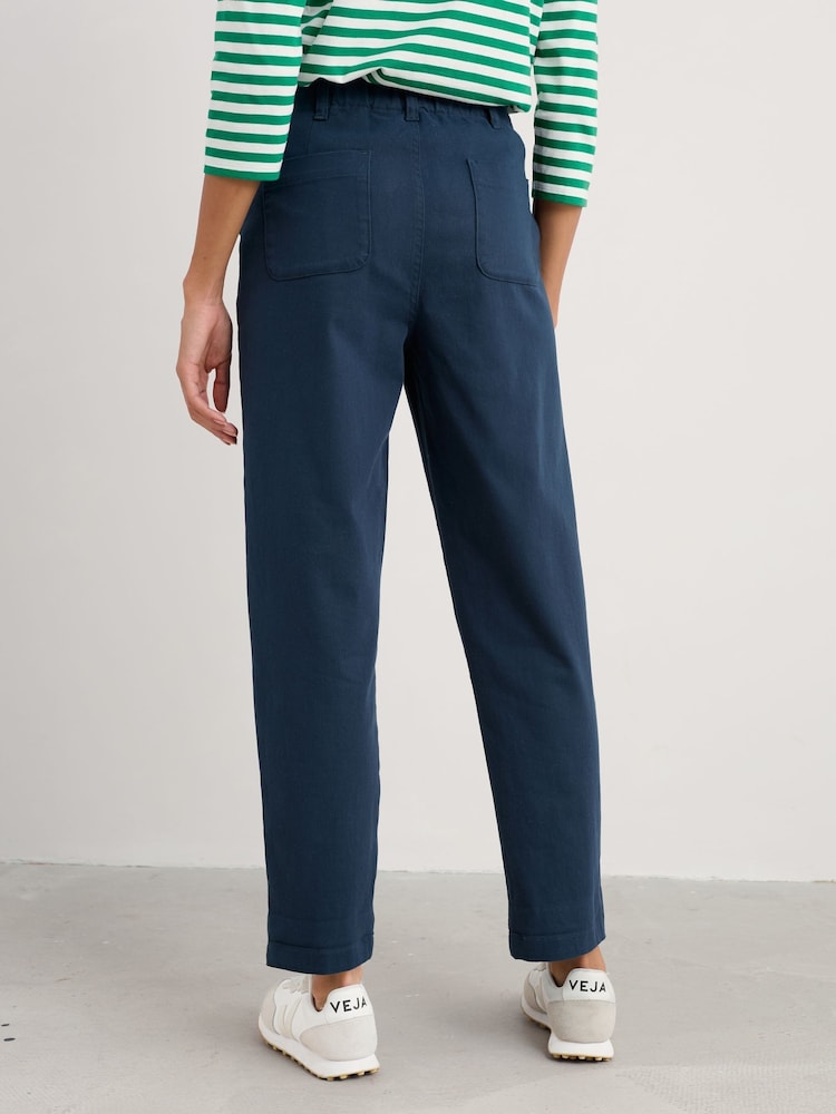 Seasalt Cornwall Blue Waterdance Trousers - Image 2 of 5