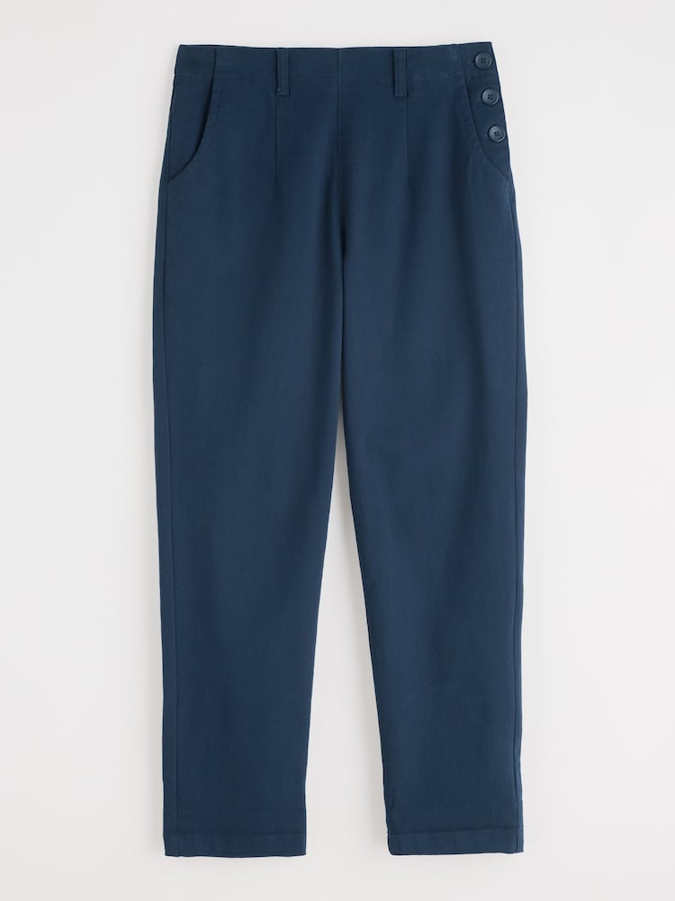 Seasalt Cornwall Blue Waterdance Trousers - Image 4 of 5