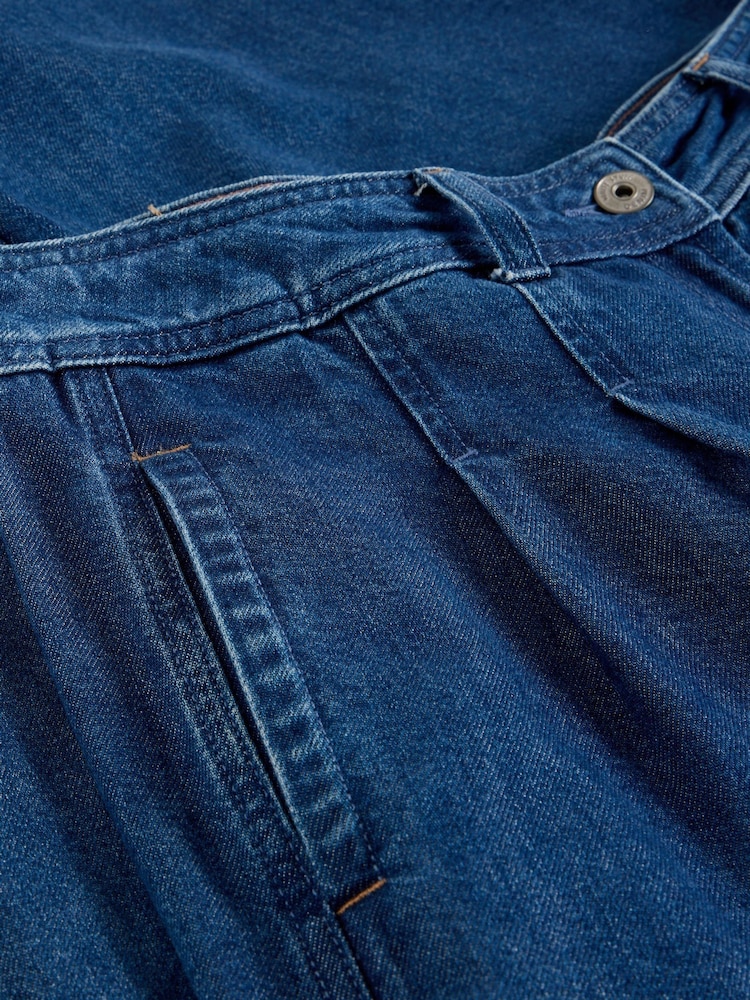 White Stuff Mid Blue Denim Sasha Wide Leg Jeans - Image 7 of 7