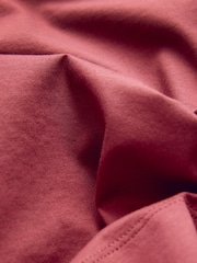 Berry Red Long Sleeve Crew Neck Supima T-Shirt - Image 7 of 7