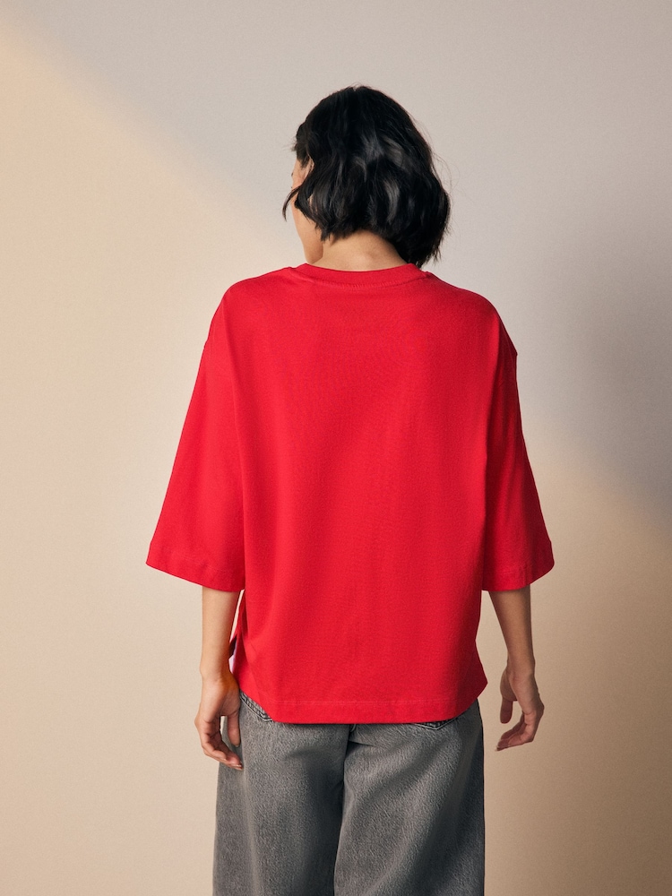 Red Coke Graphic Printed Short Sleeve T-Shirt - Image 2 of 9