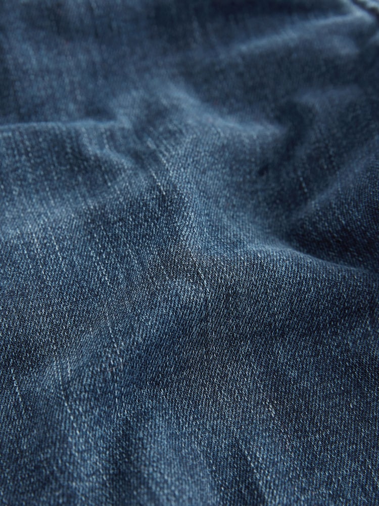 دنيم أزرق داكن - جينز ضيق لرفع وشد القوام - صورة 9 من 9