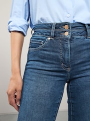 Mid Blue Denim Slim Lift And Shape Jeans - Image 4 of 8