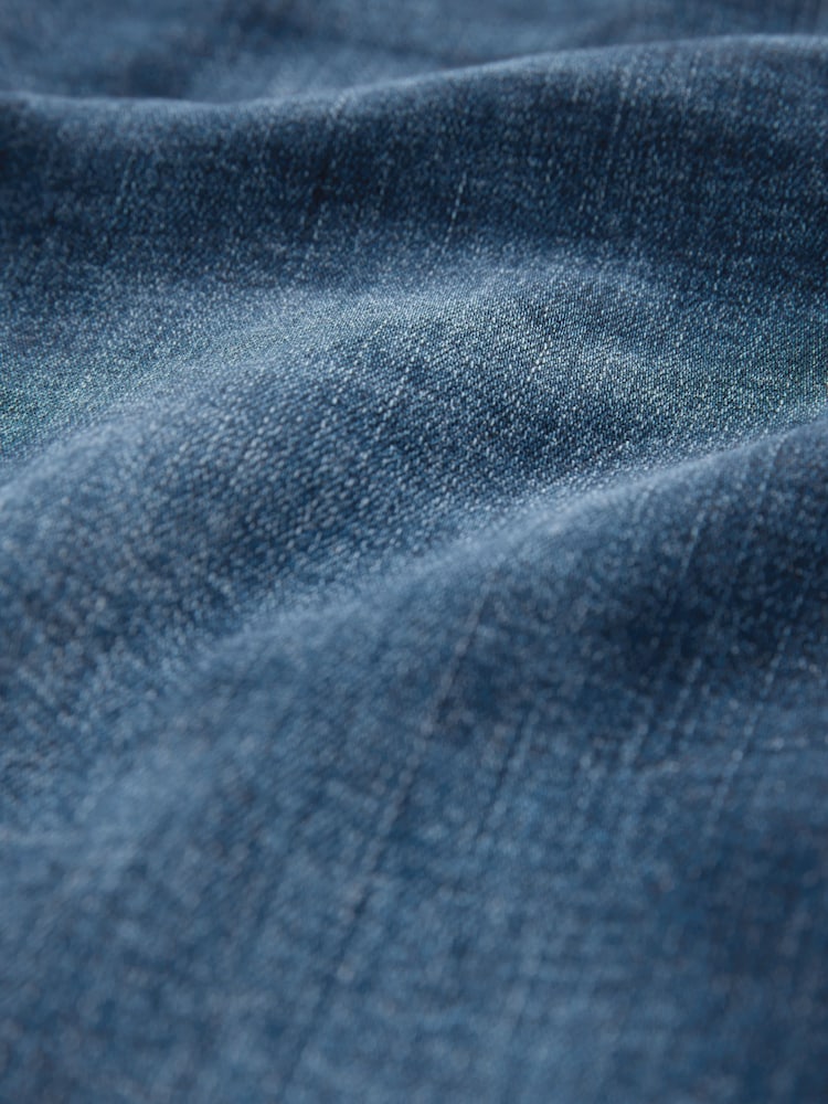 Mid Blue Denim Slim Lift And Shape Jeans - Image 8 of 8