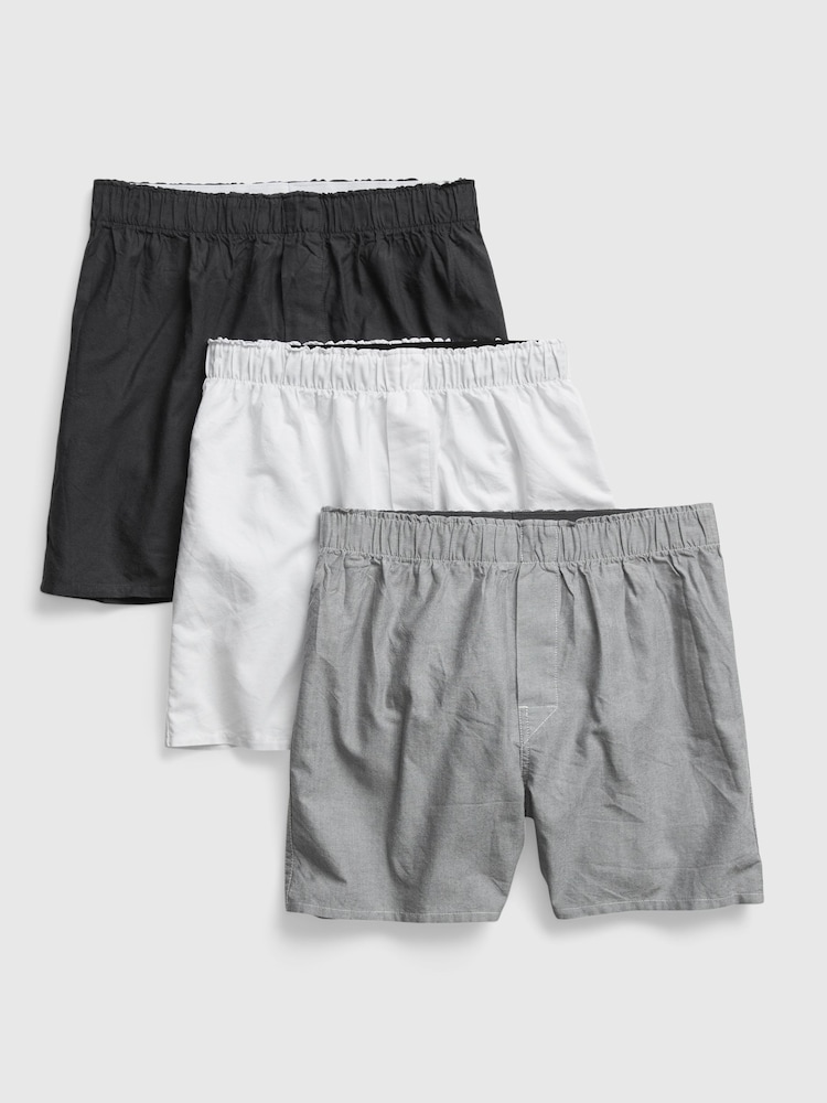 Gap Grey Boxers (3-Pack) - Image 2 of 2 Gap Grey Boxers (3-Pack) - Image 2 of 2