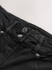 Черный - Расклешенные моделирующие джинсы - Изображение 9 9