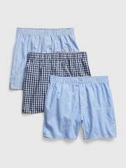 Gap Blue Stripe Boxers (3-Pack) - Image 2 of 2